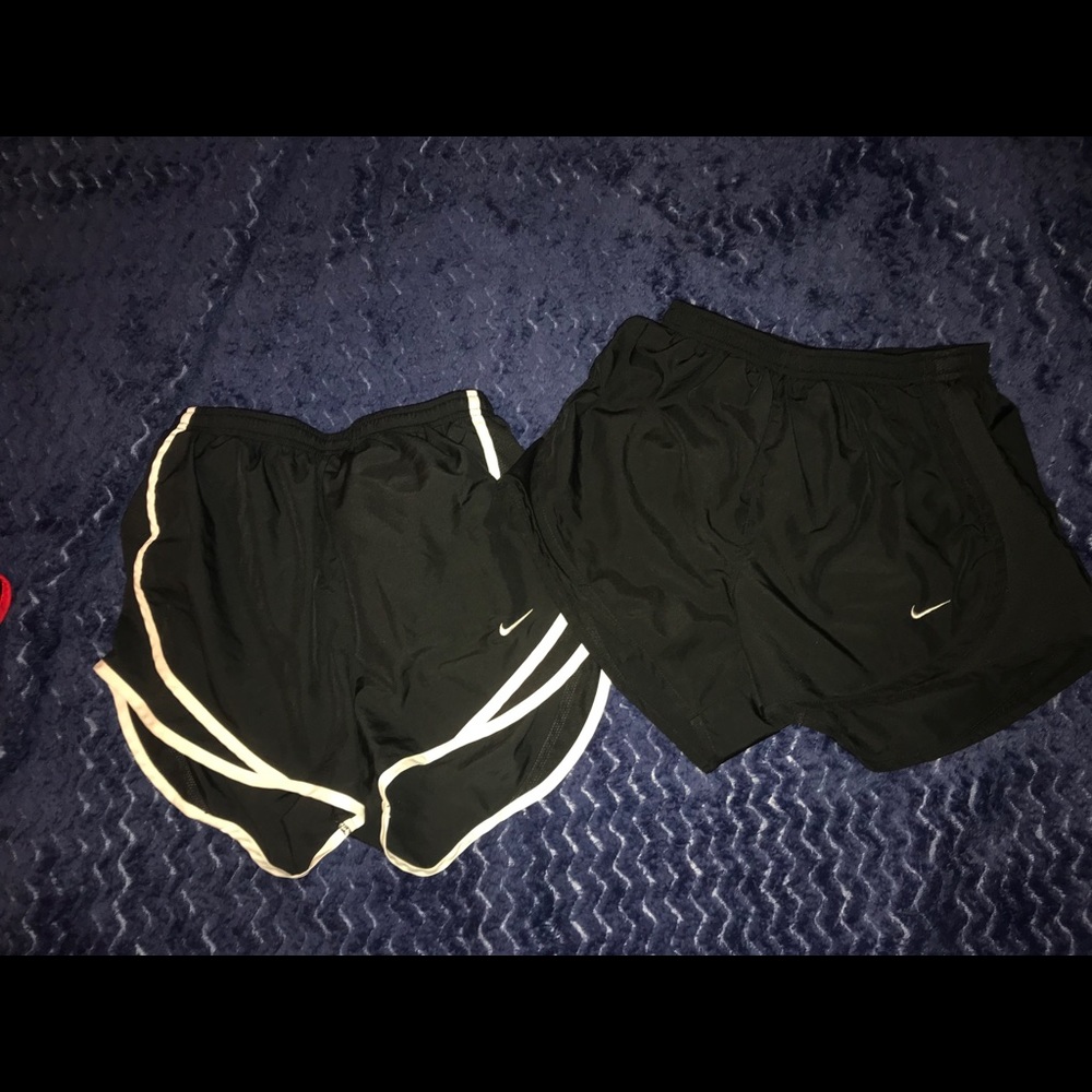 Two pairs of Nike shorts